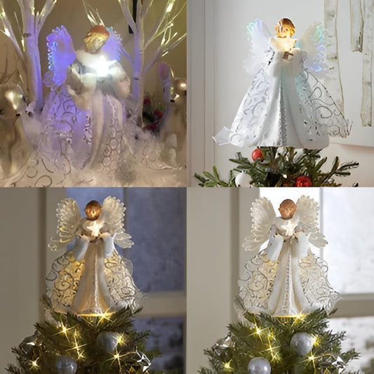 Animated Angel Christmas Tree Topper