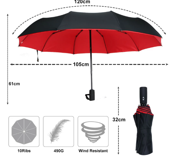 Dayhills Dayhills™ Windproof Storm Umbrella | The umbrella that can withstand any storm