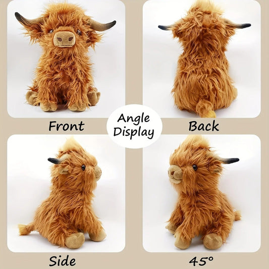Dayhills | Fluffy Highland Cuddle – Soft Cow for Young and Old