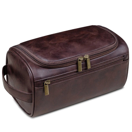 Dayhills - Premium Leather Toiletry Bag for Travelers