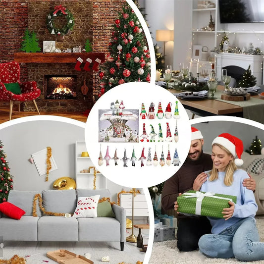Gnome Advent Calendar | Festive Christmas Countdown with Charming Gnome Figurines