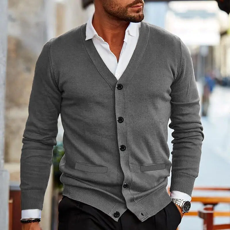 Men's Two-Button Casual Blazer - Image 1