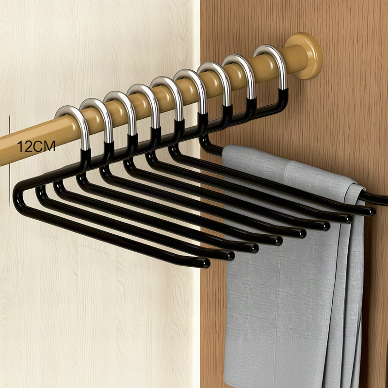 Non-Slip Stainless Steel Pants Hangers