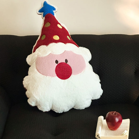 Plush Wool Christmas Decorative Cushion