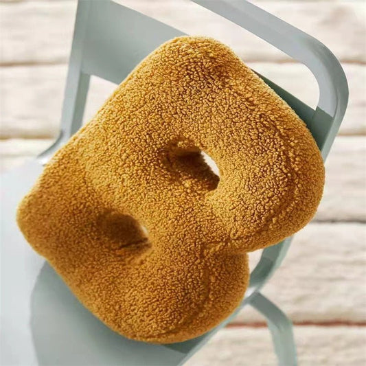 Soft Plush Letter Pillow for Bedroom and Children's Room