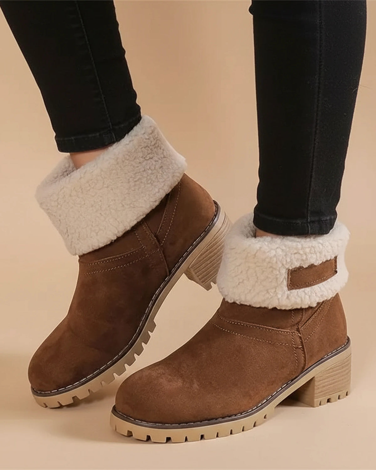 Women's Orthopedic Cuffed Ankle Boots