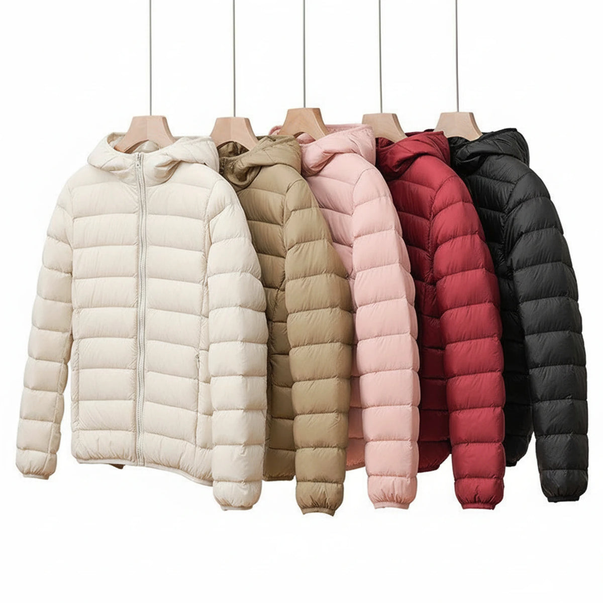 Women's Hooded Quilted Puffer Jacket