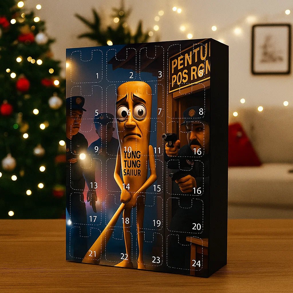 24-Piece Advent Calendar — Daily Holiday Countdown Set