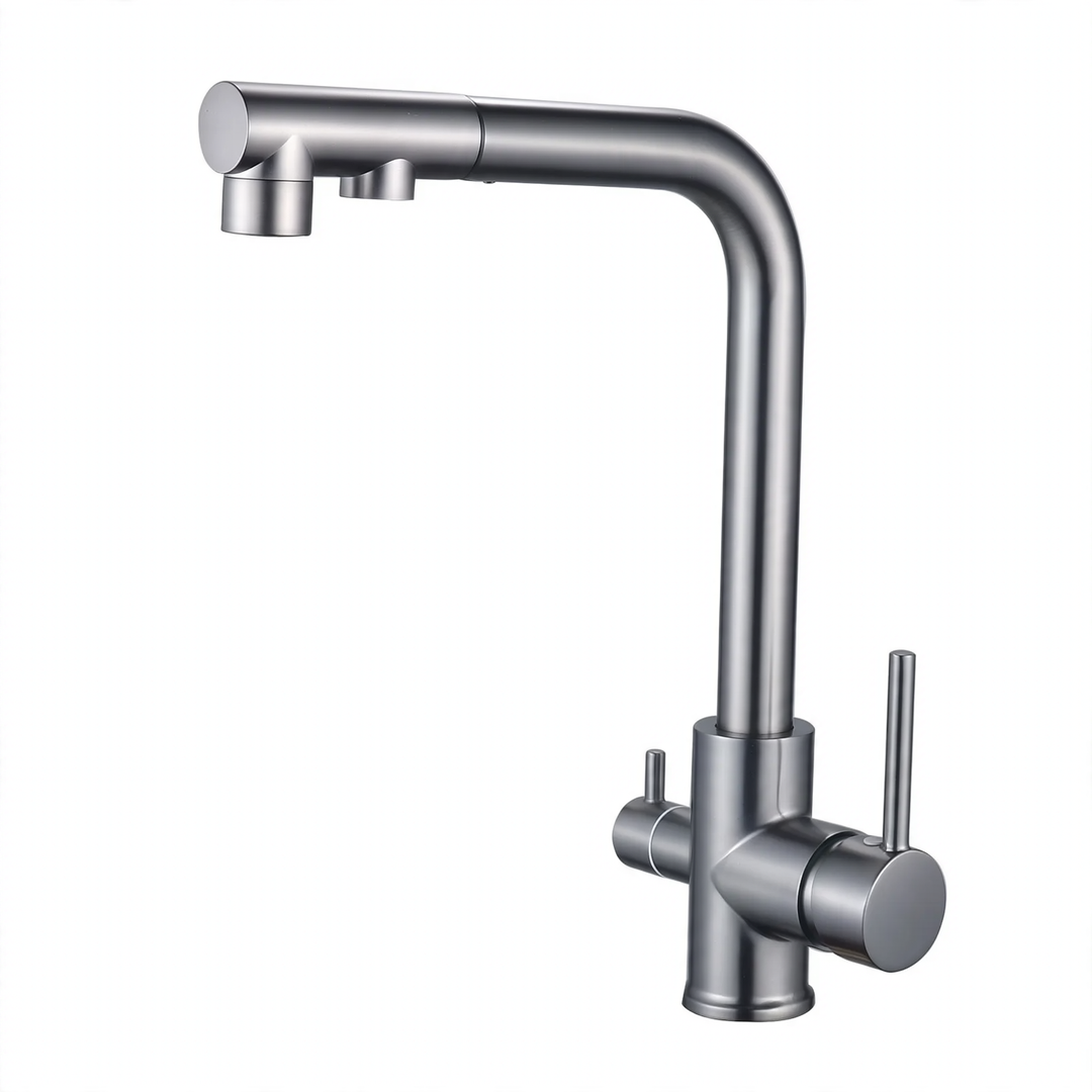 304 Stainless Steel Single-Lever Kitchen Mixer Tap
