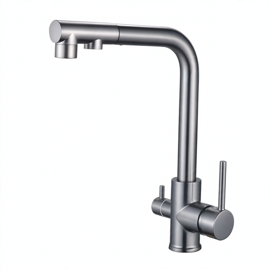 304 Stainless Steel Single-Lever Kitchen Mixer Tap