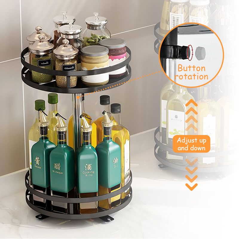 360° Rotating Spice Rack