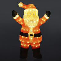 60 Cm Santa Claus with LED Lights
