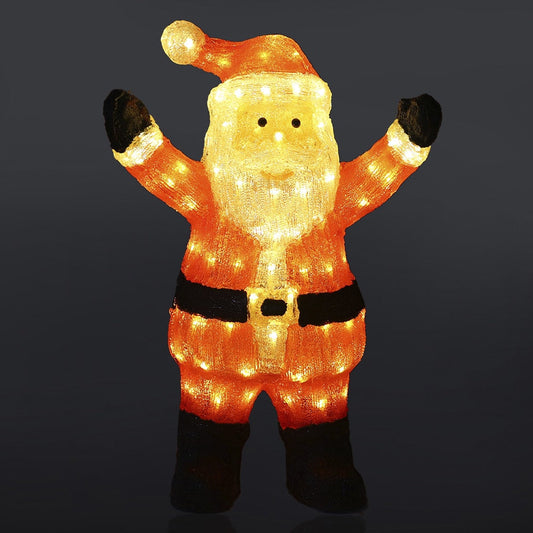 60 Cm Santa Claus with LED Lights