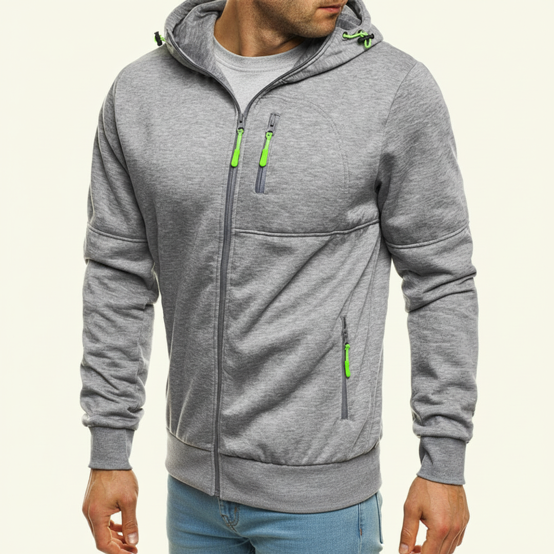 Men's Hooded Full-Zip Jacket