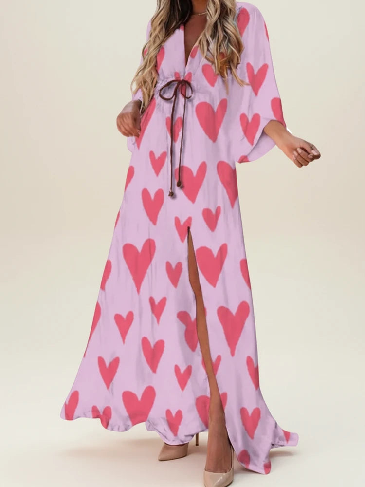 Boho Flowy Maxi Dress
