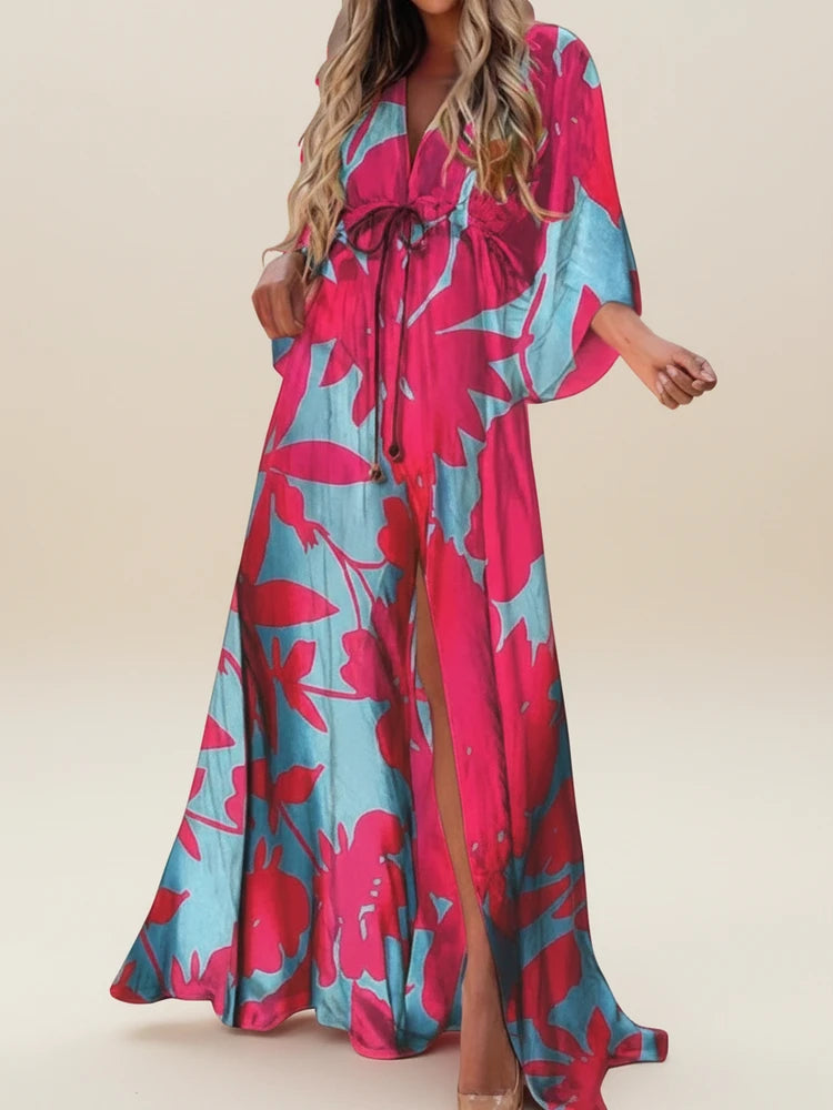 Boho Flowy Maxi Dress