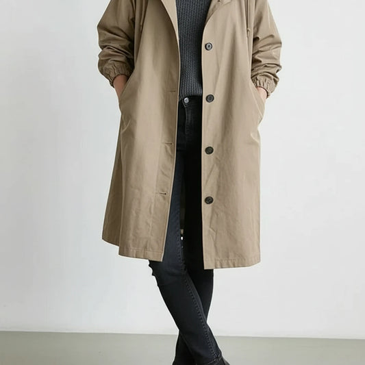 Women's Hooded Long Coat