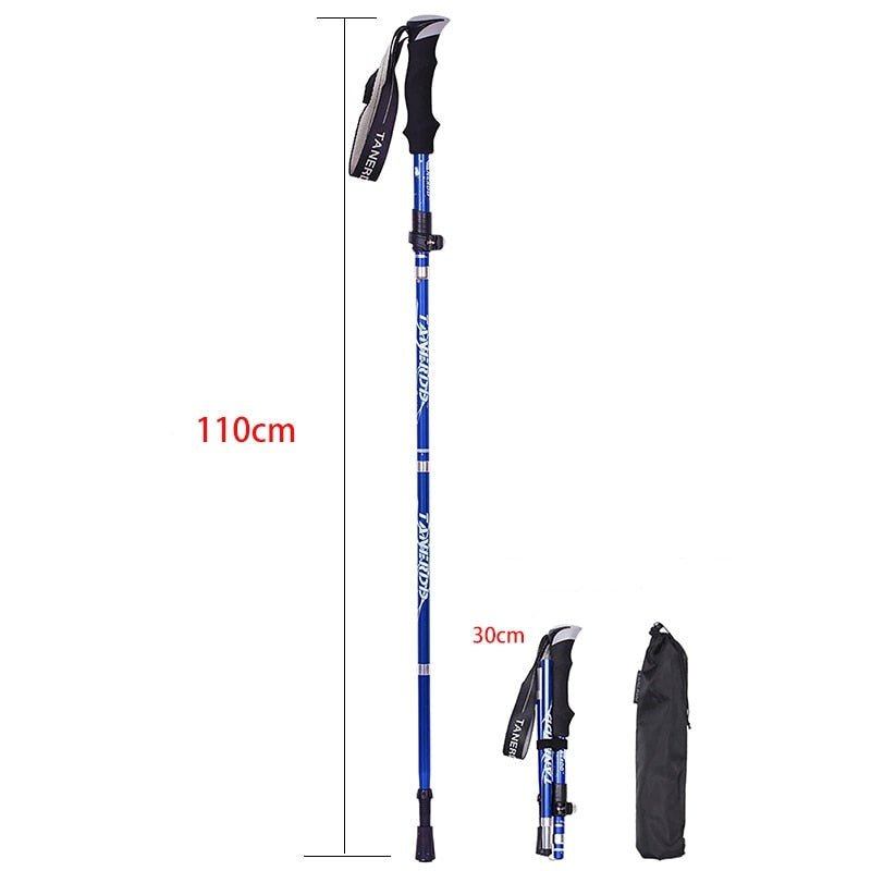 Adjustable Trekking Poles | Foldable Telescope Poles