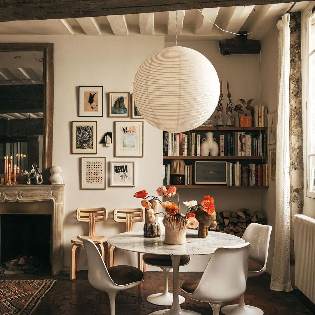 Akari A Series Japanese Paper Pendant Light