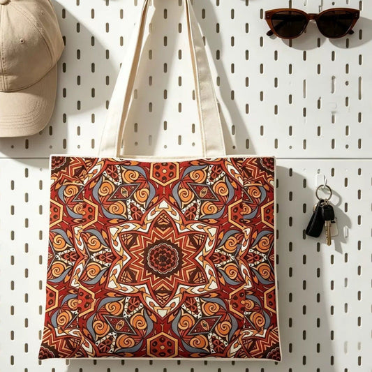 Artistic Bohemian Graphic Tote Bag