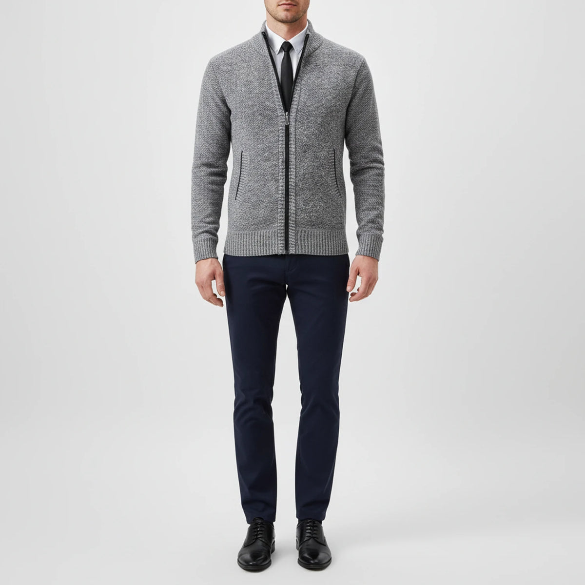 Men's Zip-Up Sweater