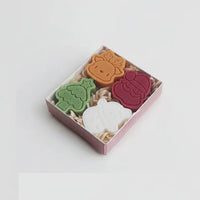 Christmas Candle Gift Set with Festive Designs and Decorative Shapes for Holiday Décor