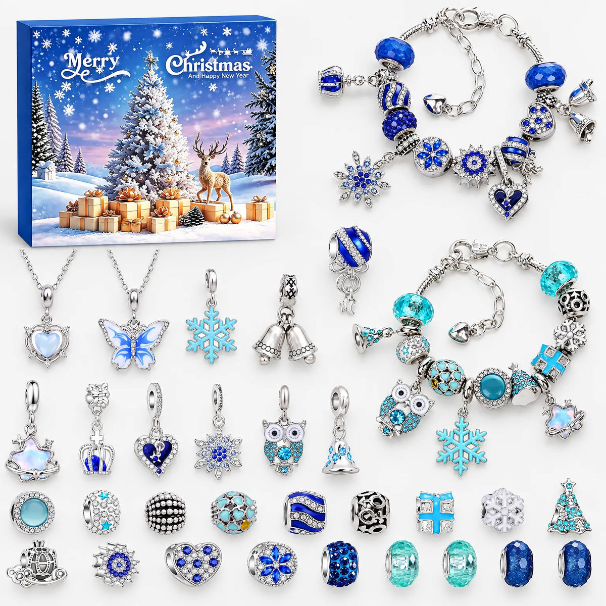 Christmas Countdown Charm Advent Calendar