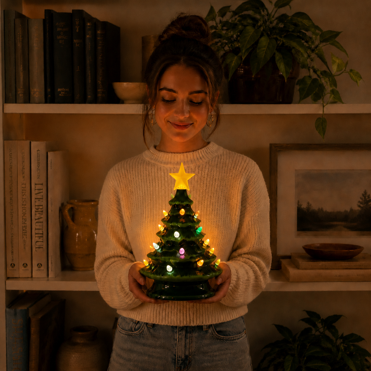 Christmas Lighting - Lighted Christmas Tree for the Home