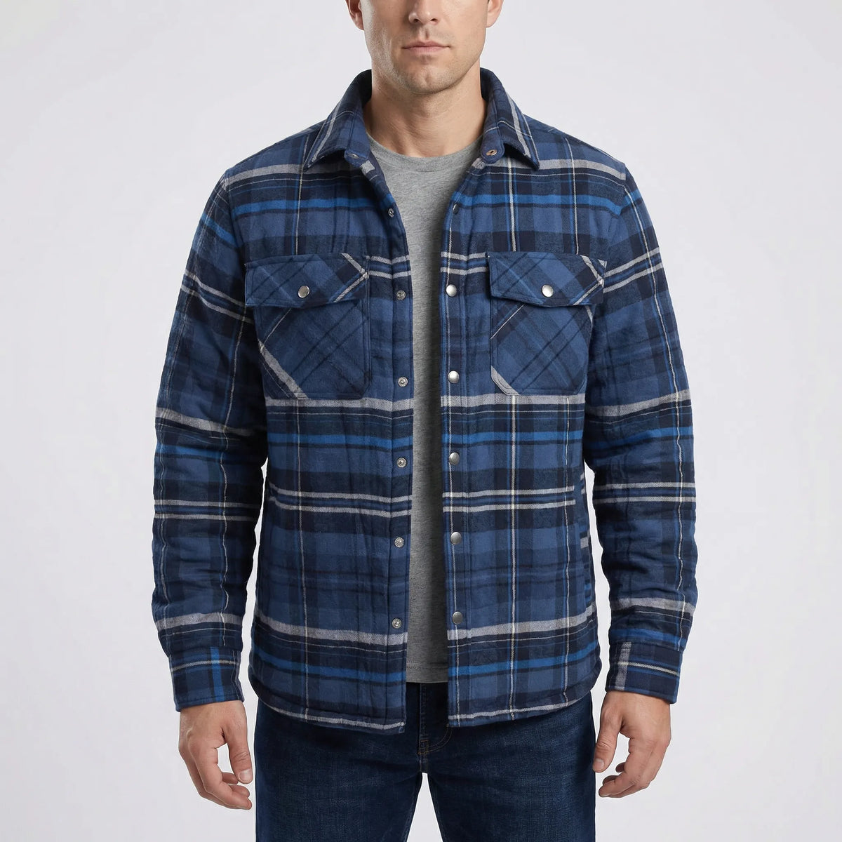 Classic Lumberjack Jacket in Retro Style