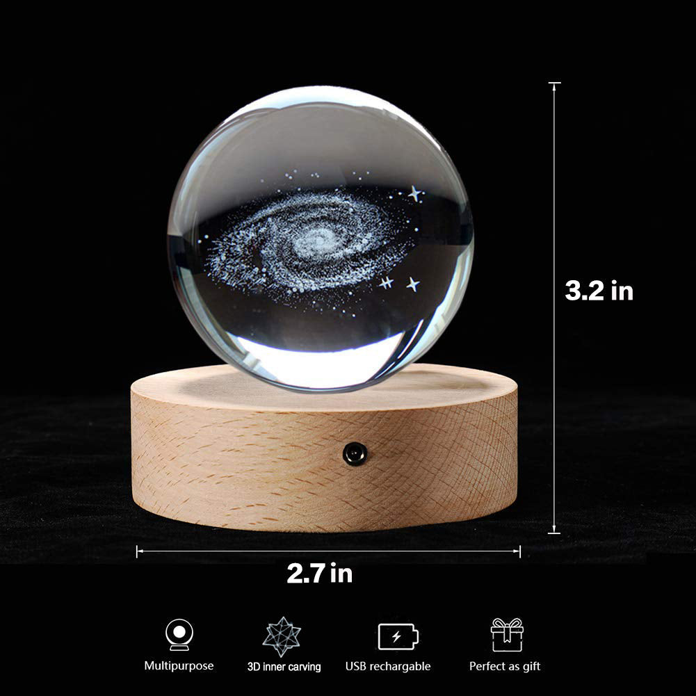 Dayhills | 3D Planet Crystal Ball