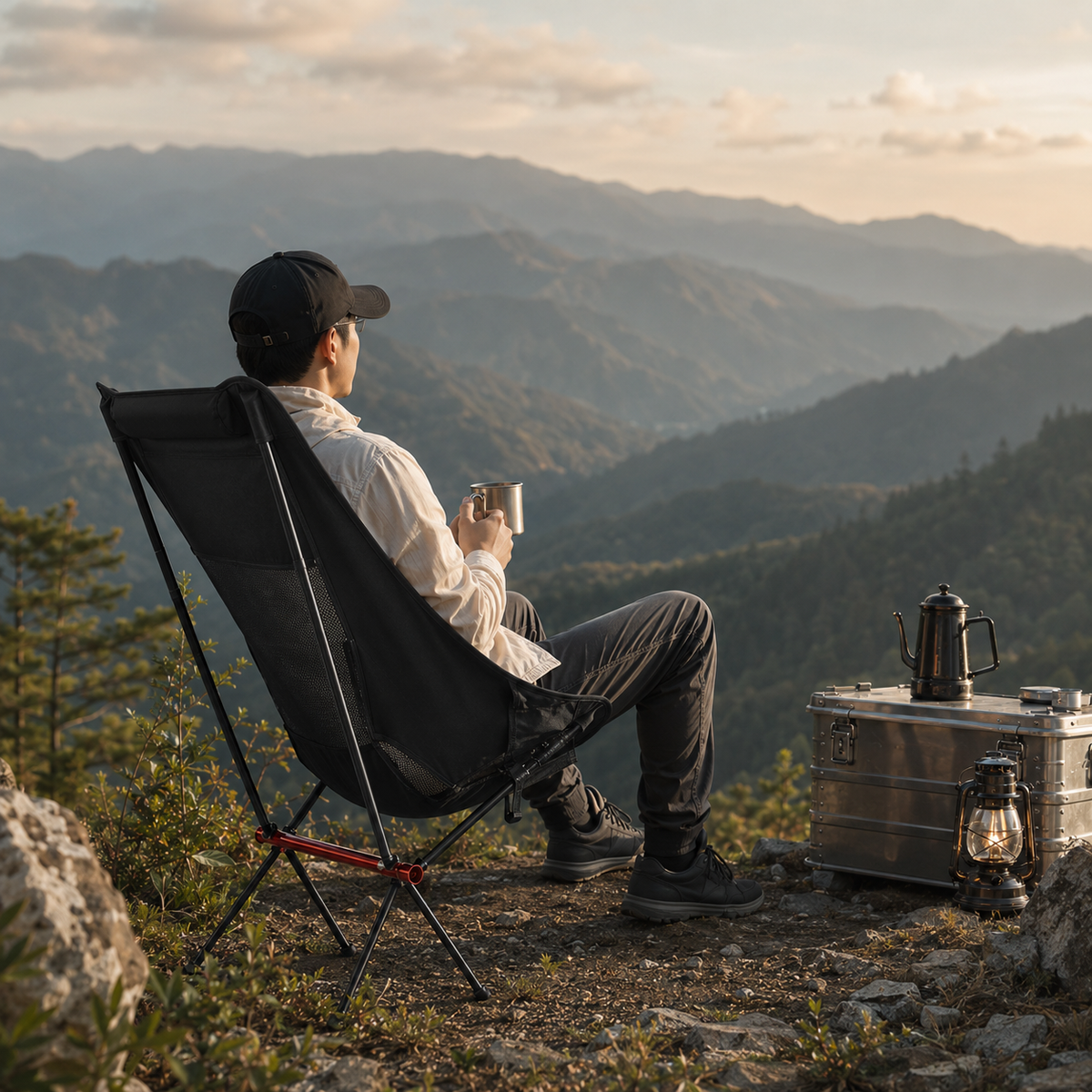 Dayhills | Aeroluna Ultralight Folding Highback Chair