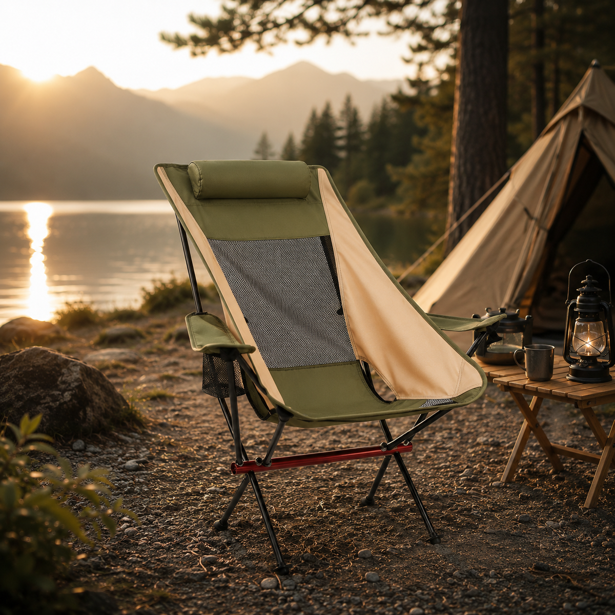 Dayhills | Aeroluna Ultralight Folding Highback Chair