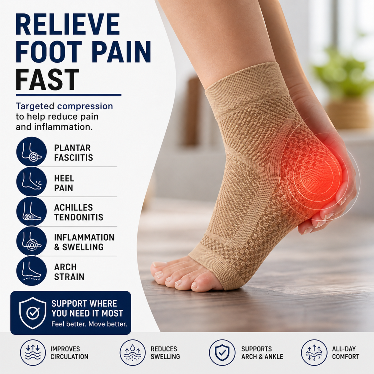 Dayhills | AnkriFit Ankle Compression Sleeve