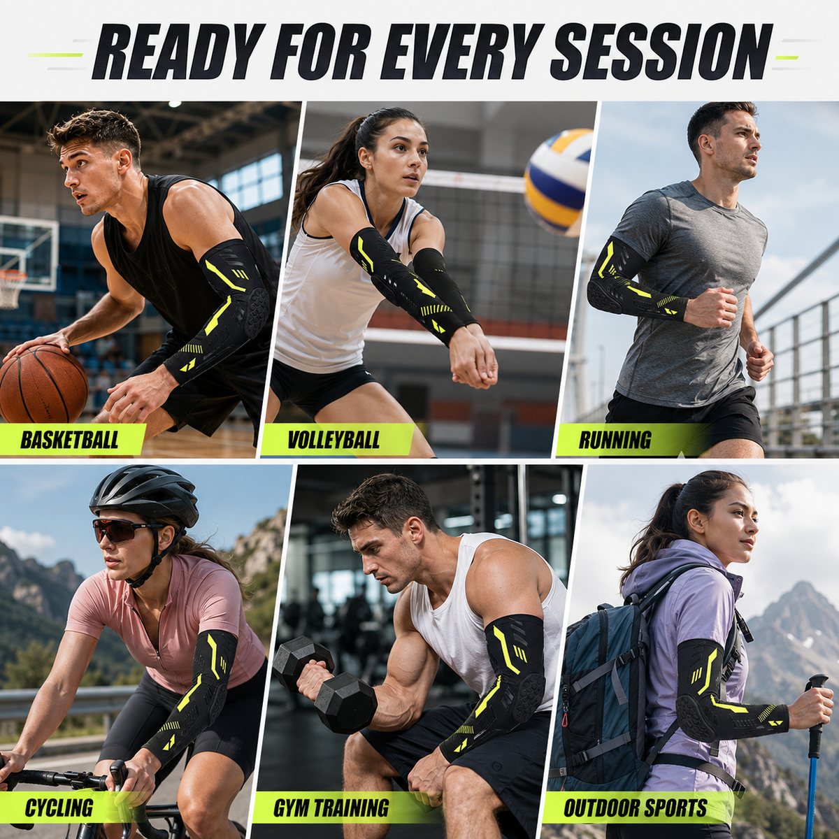 Dayhills | ArmoraGuard Padded Compression Elbow Sleeve