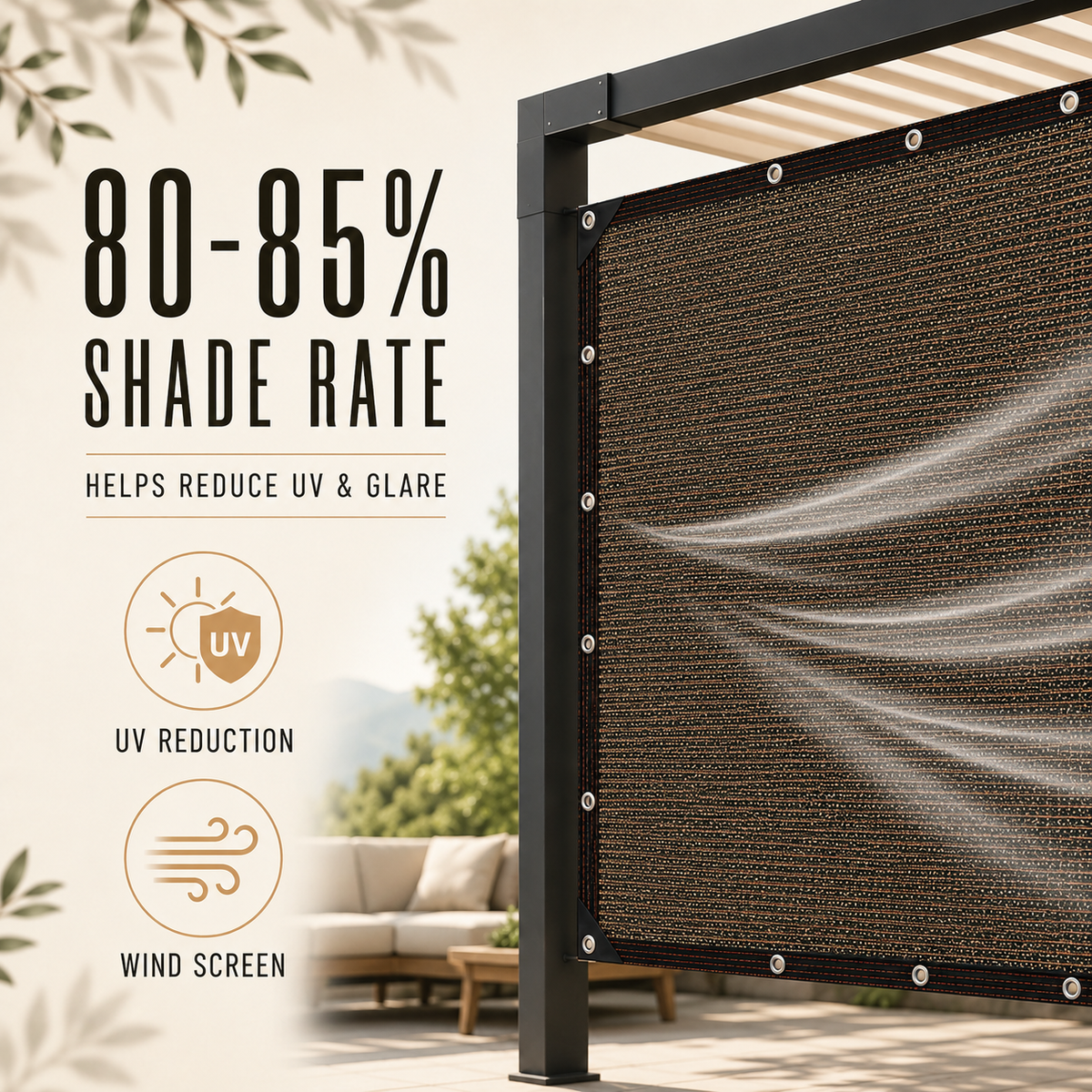 Dayhills | Aurevo Retractable Side Shade Panel