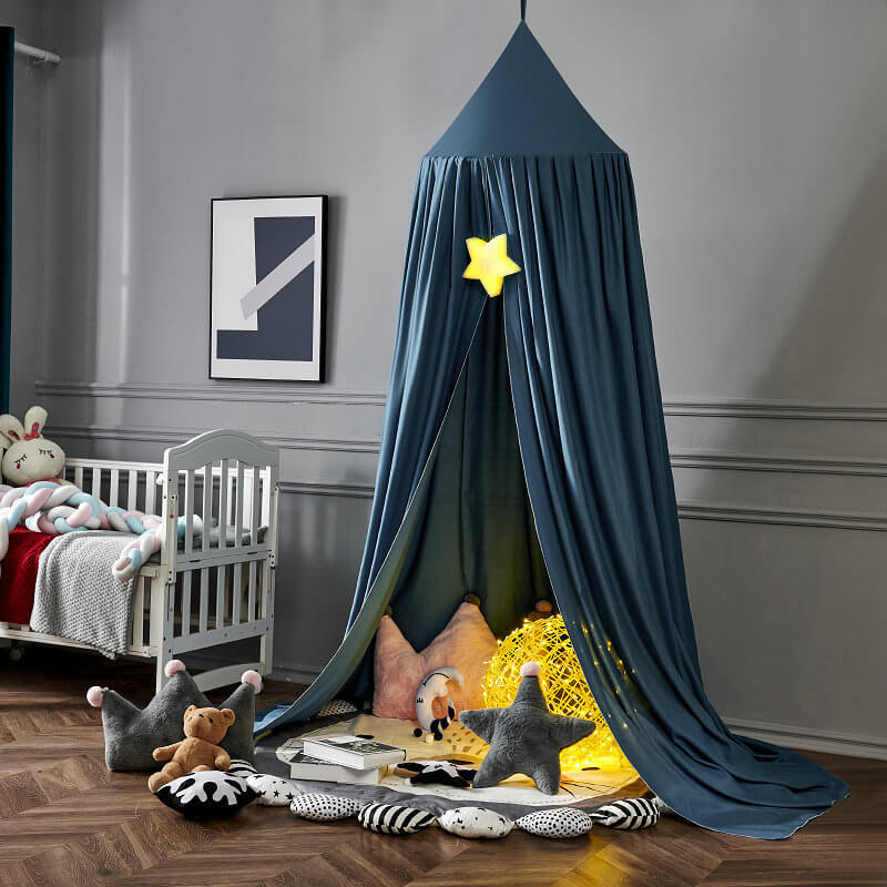 Dayhills | Blackout Bed Canopy for Kids | Soft, Breathable & Light-Blocking for Dreamy Play and Sleep Spaces