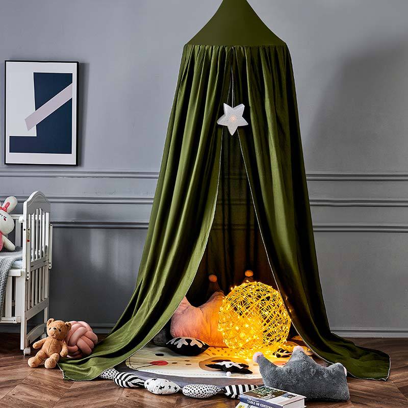 Dayhills | Blackout Bed Canopy for Kids | Soft, Breathable & Light-Blocking for Dreamy Play and Sleep Spaces