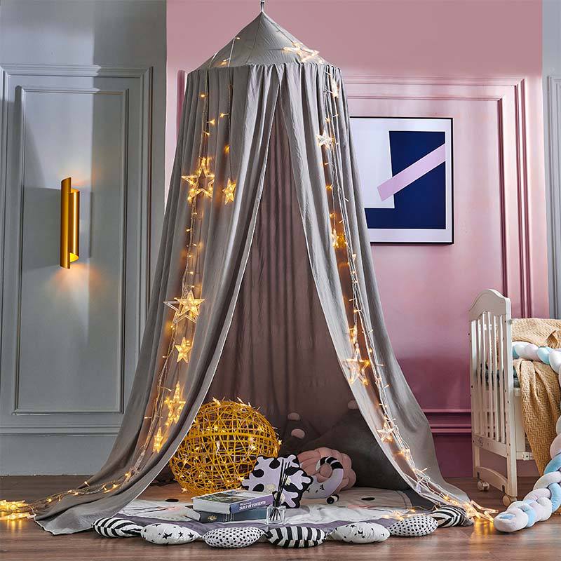 Dayhills | Blackout Bed Canopy for Kids | Soft, Breathable & Light-Blocking for Dreamy Play and Sleep Spaces