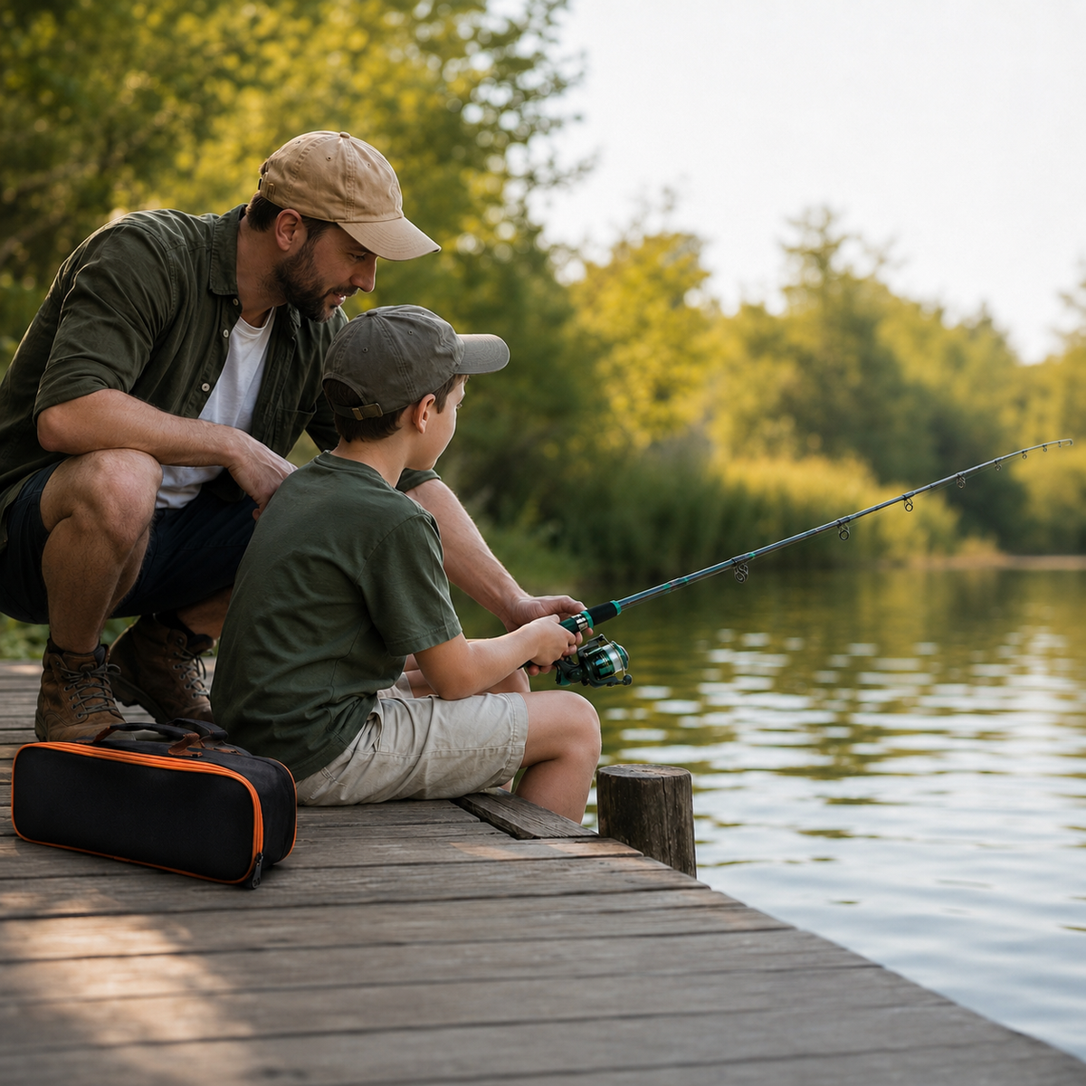 Dayhills | Castaway Telescopic Travel Fishing Rod Set