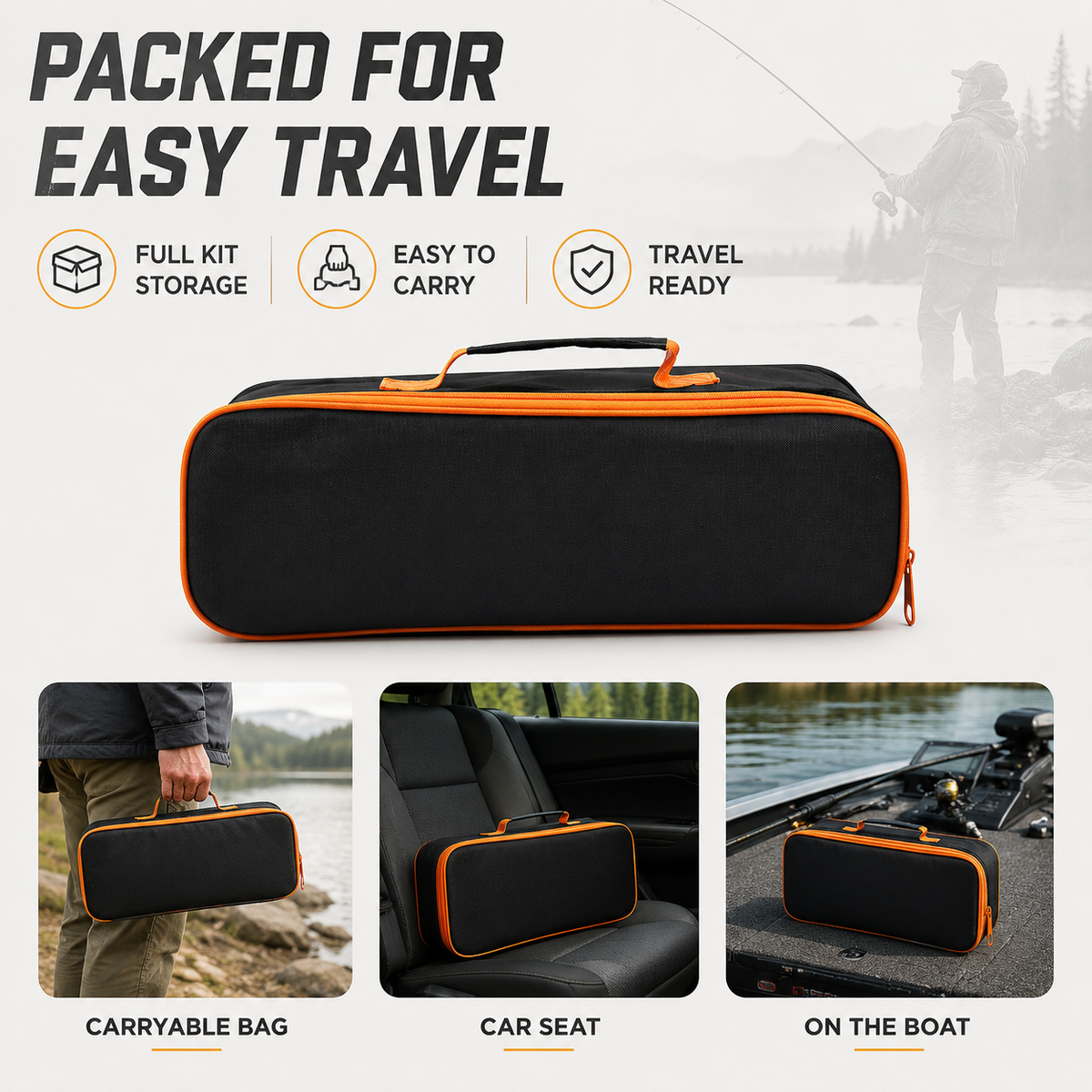 Dayhills | Castaway Telescopic Travel Fishing Rod Set
