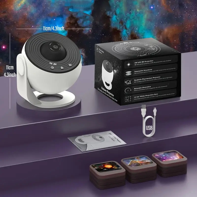 Dayhills | Celestial Dreams: 360° Planetarium Galaxy Projector - Full-room Coverage