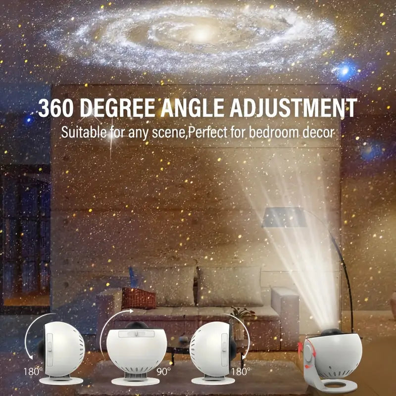 Dayhills | Celestial Dreams: 360° Planetarium Galaxy Projector - Full-room Coverage