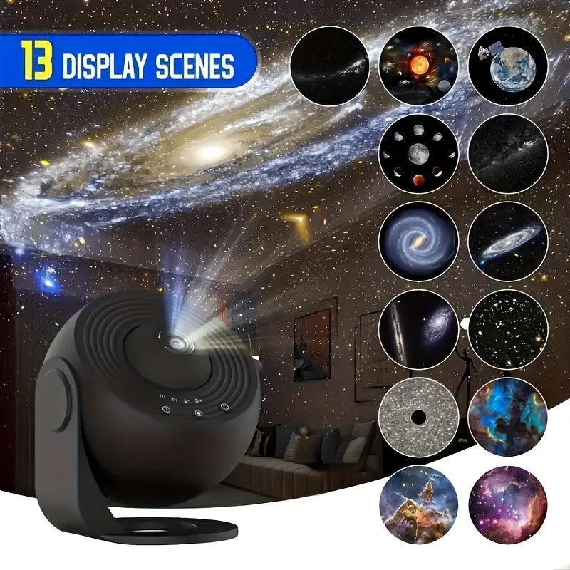 Dayhills | Celestial Dreams: 360° Planetarium Galaxy Projector - Full-room Coverage