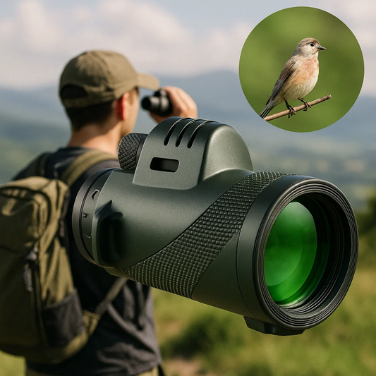 Dayhills | Compact 600x Ultra-Zoom Monocular | HD Lens, Lightweight & Perfect for Hiking, Birdwatching, and Sports Events