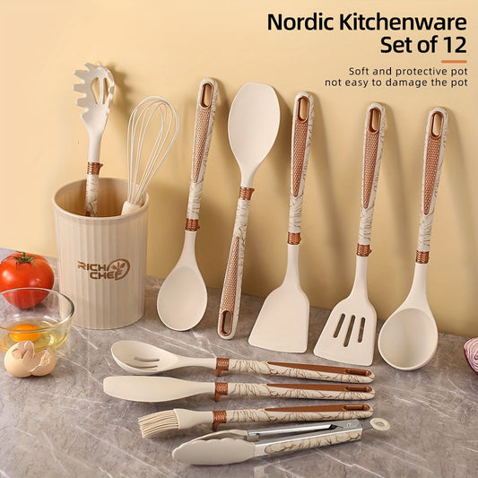 Dayhills | Cooking - Kitchen joy with the elegant silicone kitchen utensil set