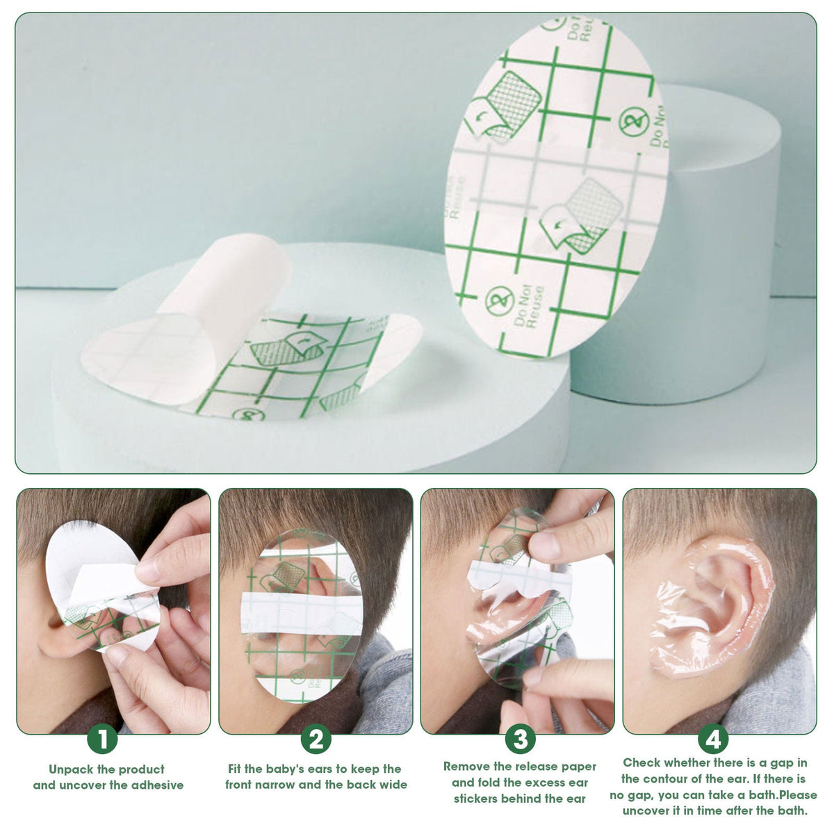 Dayhills | Disposable Waterproof Swimming Ear Protection Set