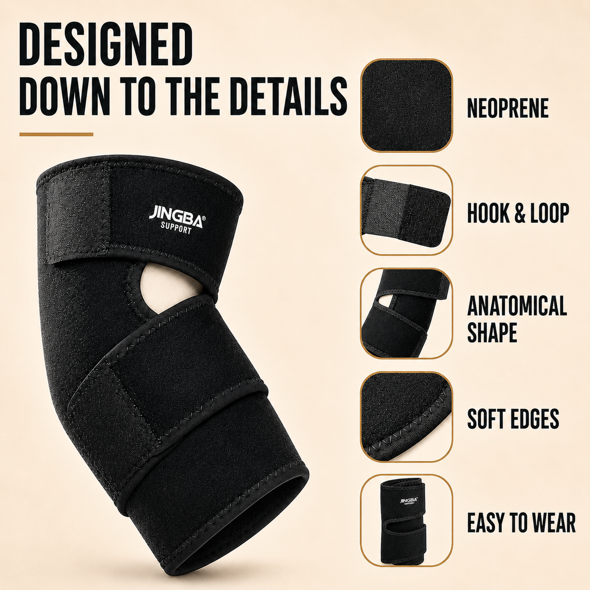 Dayhills | Elbriq Adjustable Elbow Compression Brace