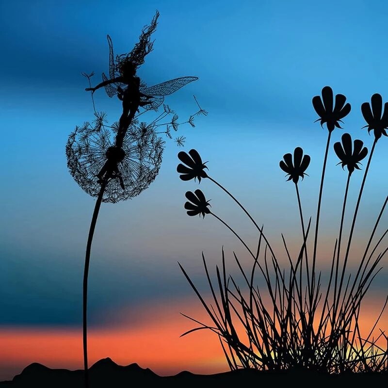 Dayhills | Enchanting Fairy Garden Sculptures: Dreamy Lawn Decoration