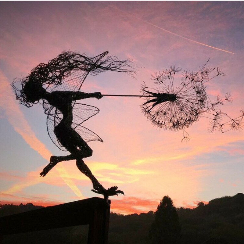 Dayhills | Enchanting Fairy Garden Sculptures: Dreamy Lawn Decoration