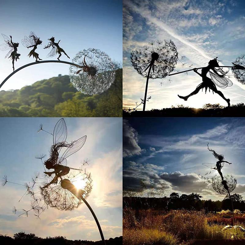 Dayhills | Enchanting Fairy Garden Sculptures: Dreamy Lawn Decoration